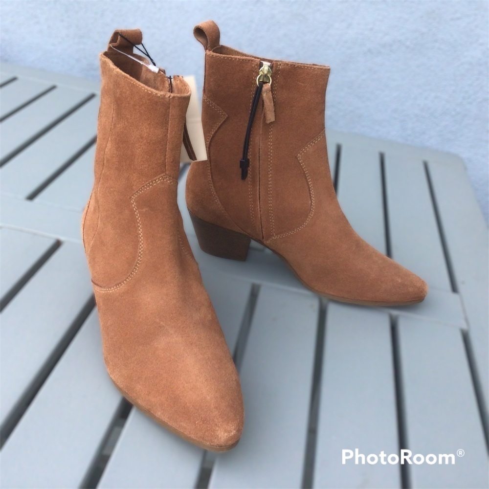 ZARA Basic Collection Booties NWT - image 1